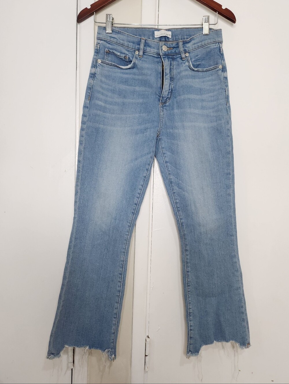 Loft Womens High Rise Kick Crop Jeans